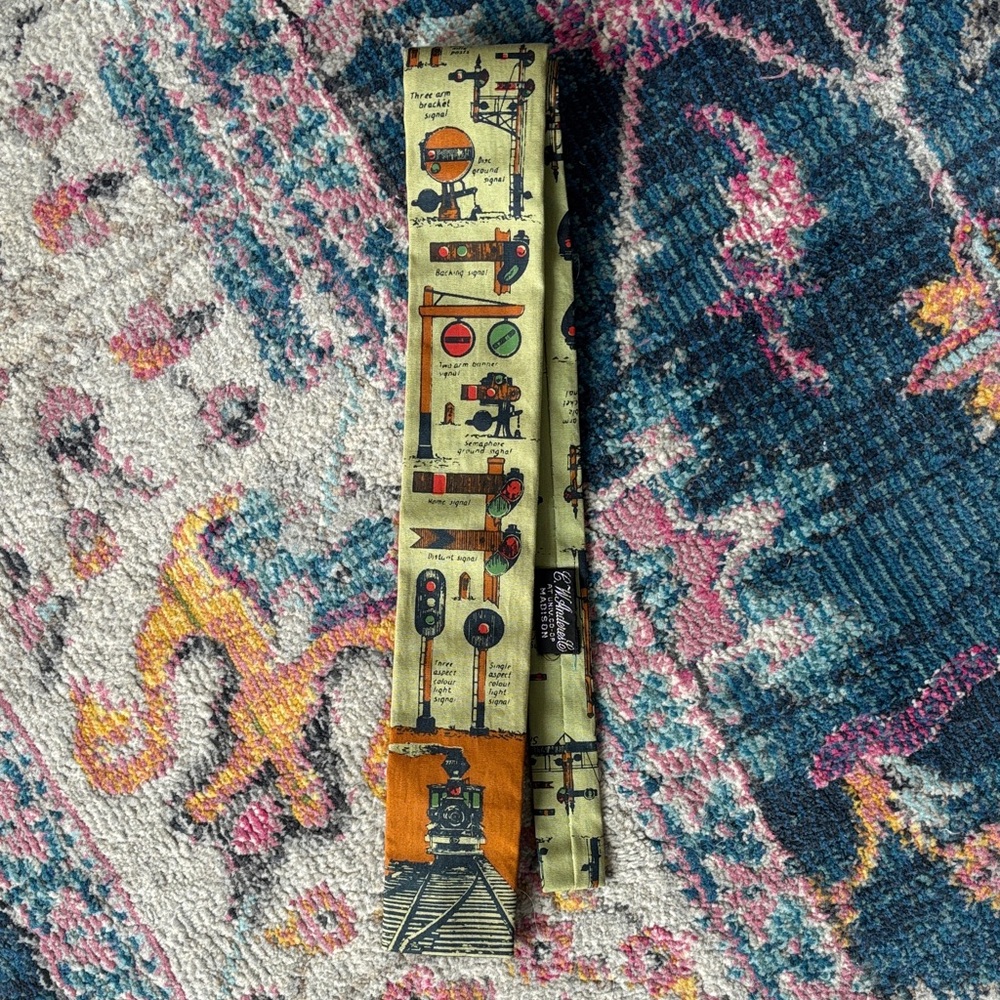 Vintage 1950’s  C.W. Anderes Co. novelty tie